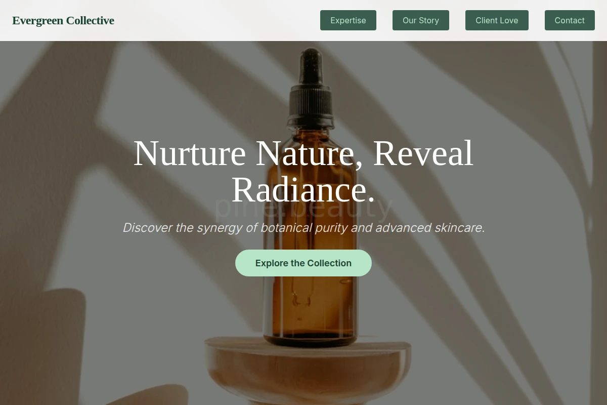 pinecone Beauty Products