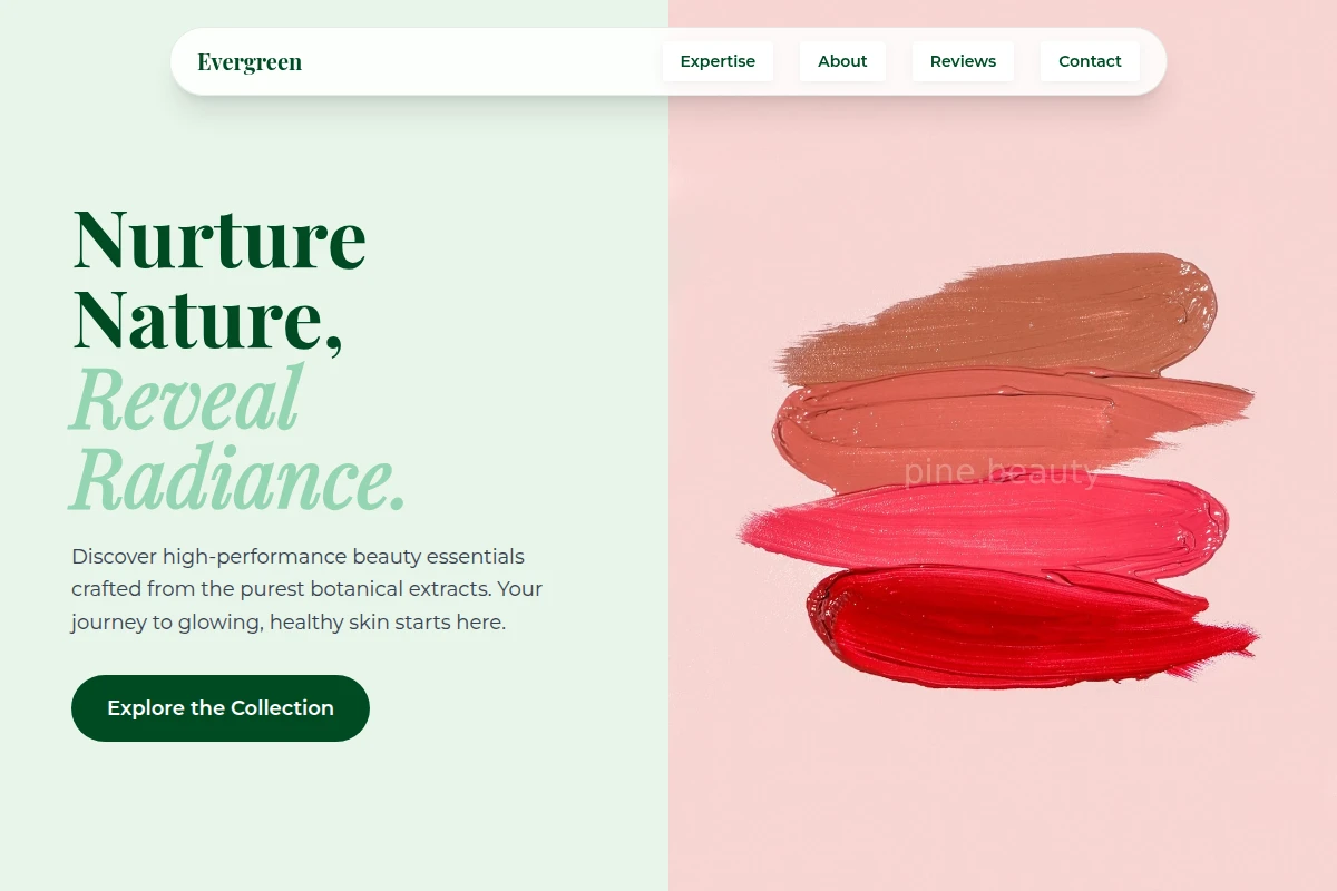evergreen Beauty Products