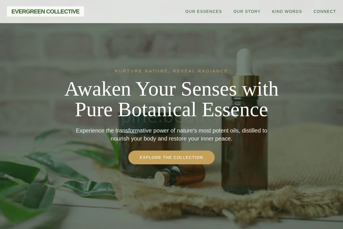 evergreen Essential Oil